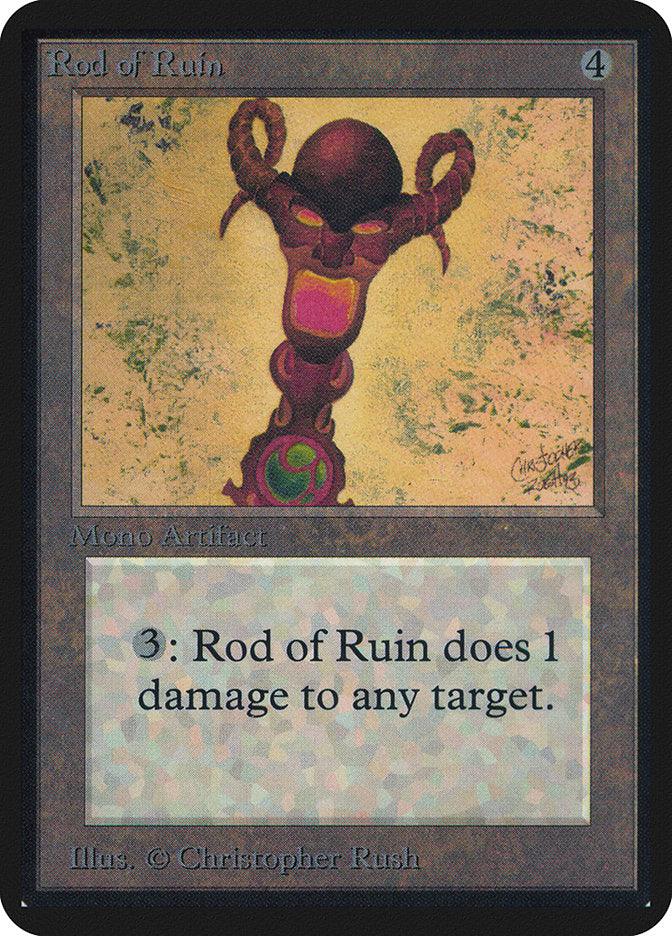Rod of Ruin [Alpha Edition] - Trinity Hobby