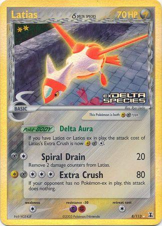 Latias (8/113) (Delta Species) (Stamped) [EX: Delta Species] - Trinity Hobby