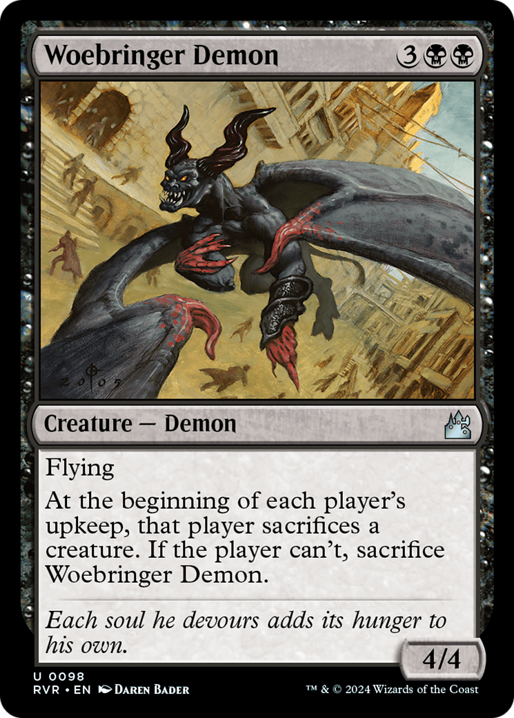 Woebringer Demon [Ravnica Remastered] - Trinity Hobby