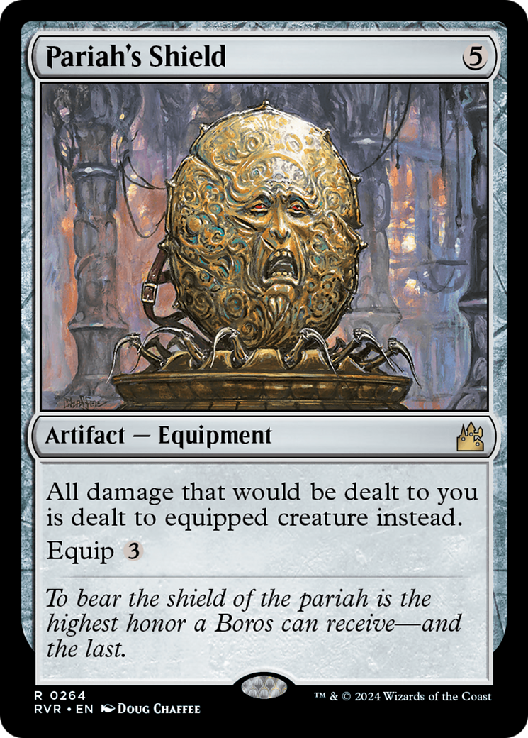 Pariah's Shield [Ravnica Remastered] - Trinity Hobby