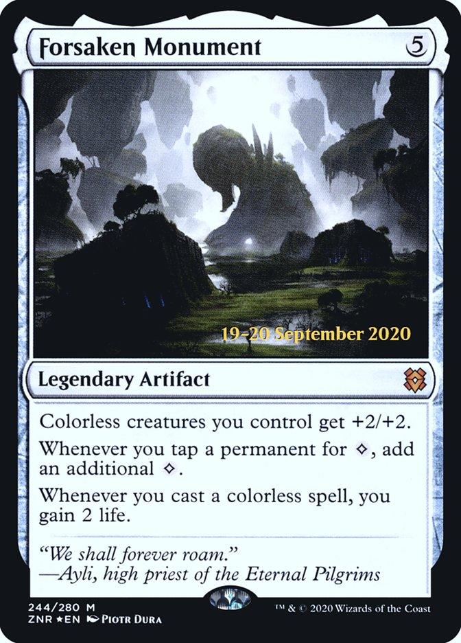 Forsaken Monument [Zendikar Rising Prerelease Promos] - Trinity Hobby