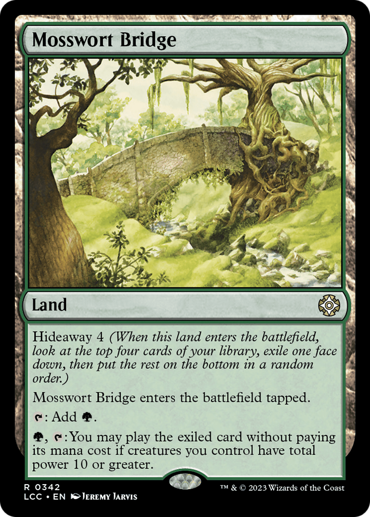 Mosswort Bridge [The Lost Caverns of Ixalan Commander] - Trinity Hobby