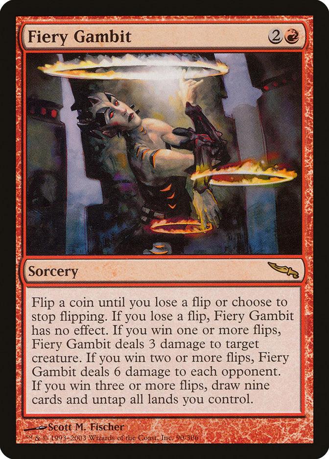 Fiery Gambit [Mirrodin] - Trinity Hobby