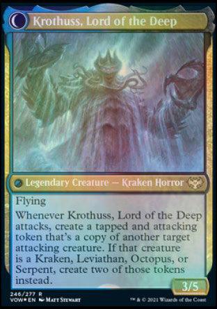 Runo Stromkirk // Krothuss, Lord of the Deep [Innistrad: Crimson Vow Prerelease Promos] - Trinity Hobby