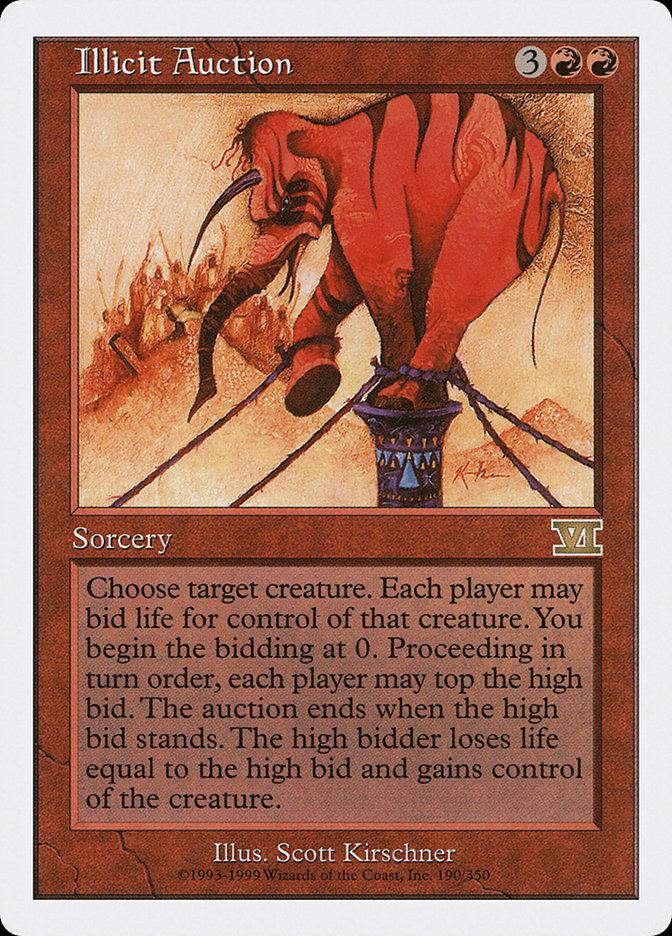 Illicit Auction [Classic Sixth Edition] - Trinity Hobby