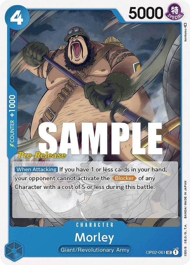 Morley [Paramount War Pre-Release Cards] - Trinity Hobby