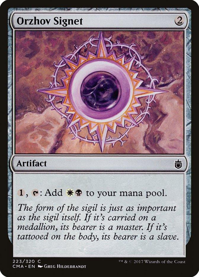 Orzhov Signet [Commander Anthology] - Trinity Hobby