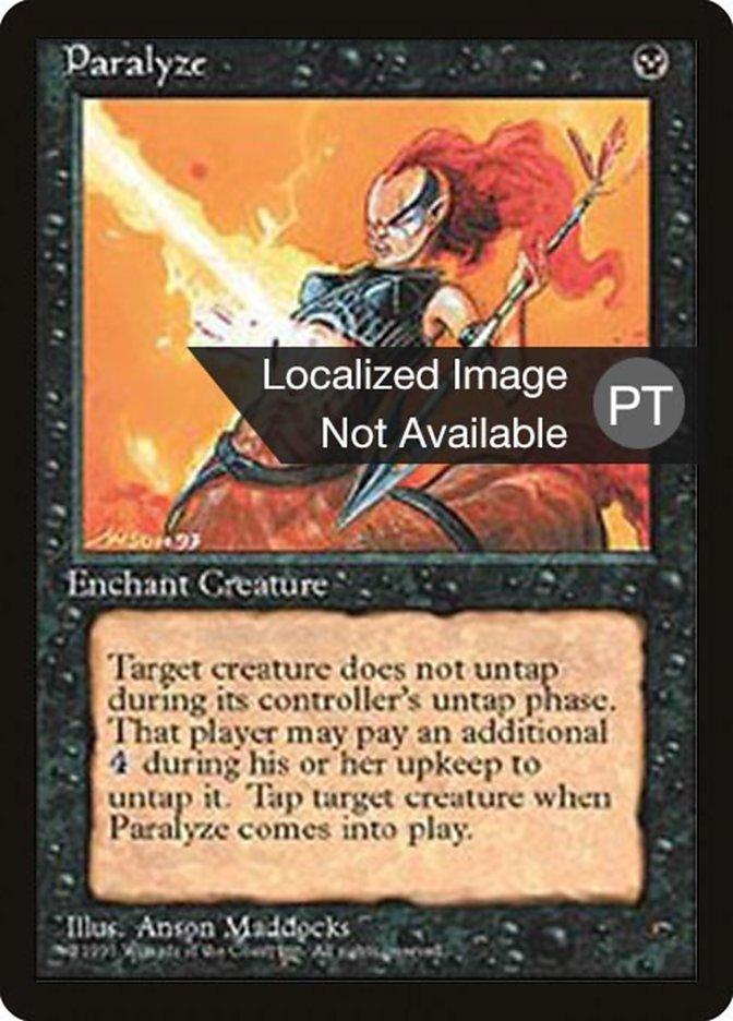Paralyze [Fourth Edition (Foreign Black Border)] - Trinity Hobby