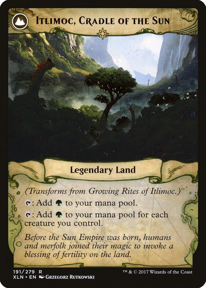 Growing Rites of Itlimoc // Itlimoc, Cradle of the Sun [Ixalan] - Trinity Hobby