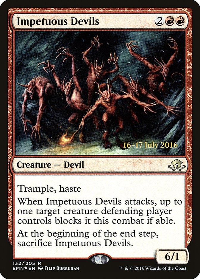 Impetuous Devils [Eldritch Moon Prerelease Promos] - Trinity Hobby