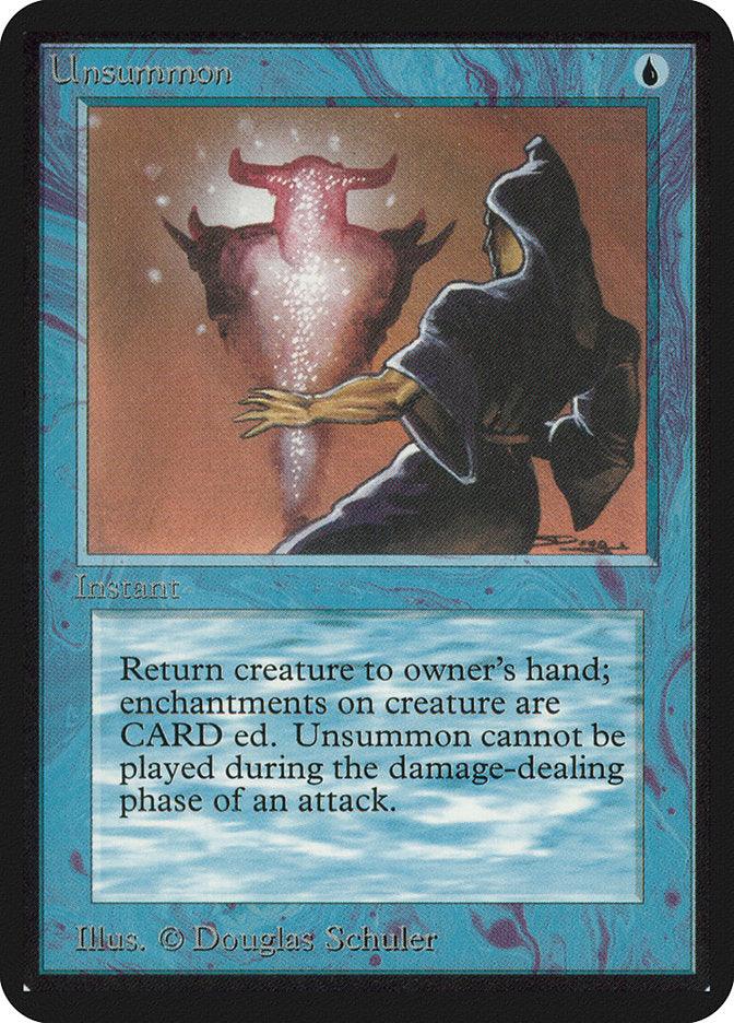 Unsummon [Alpha Edition] - Trinity Hobby
