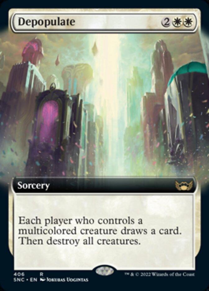Depopulate (Extended Art) [Streets of New Capenna] - Trinity Hobby