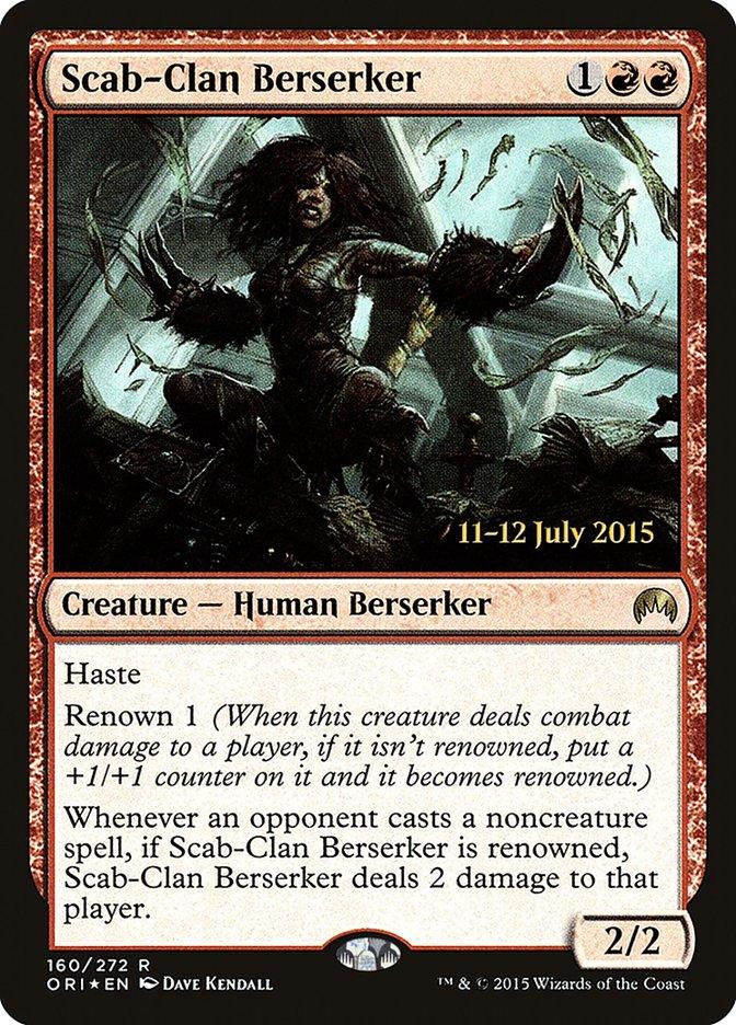 Scab-Clan Berserker [Magic Origins Prerelease Promos] - Trinity Hobby