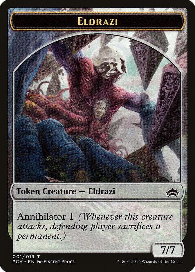 Eldrazi Spawn (003) // Eldrazi Double-Sided Token [Planechase Anthology Tokens] - Trinity Hobby