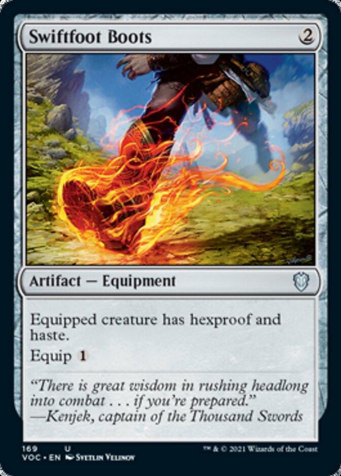 Swiftfoot Boots [Innistrad: Crimson Vow Commander] - Trinity Hobby