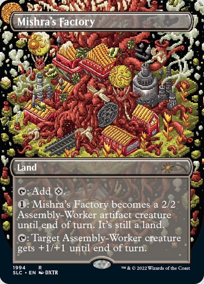 Mishra's Factory (Borderless) [Secret Lair 30th Anniversary Countdown Kit] - Trinity Hobby