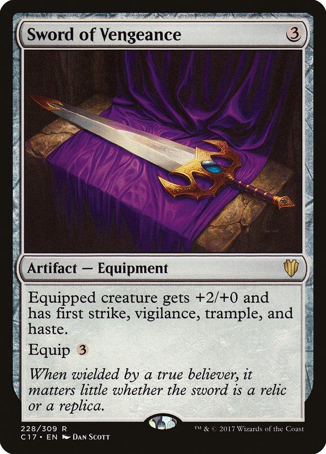 Sword of Vengeance [Commander 2017] - Trinity Hobby