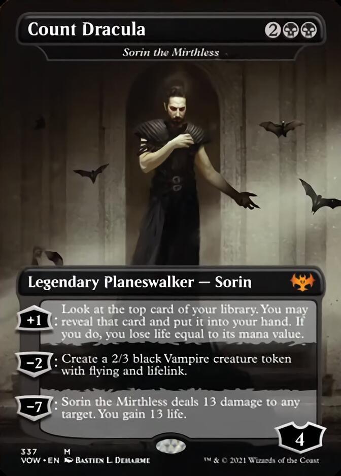 Sorin the Mirthless - Count Dracula [Innistrad: Crimson Vow] - Trinity Hobby