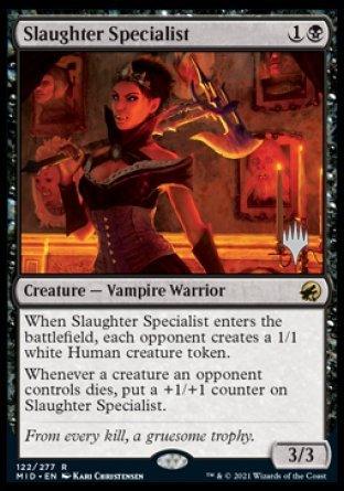Slaughter Specialist (Promo Pack) [Innistrad: Midnight Hunt Promos] - Trinity Hobby