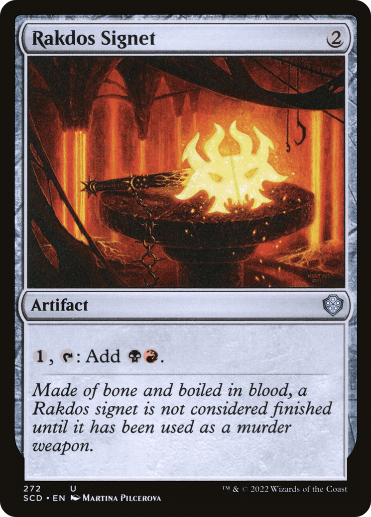Rakdos Signet [Starter Commander Decks] - Trinity Hobby