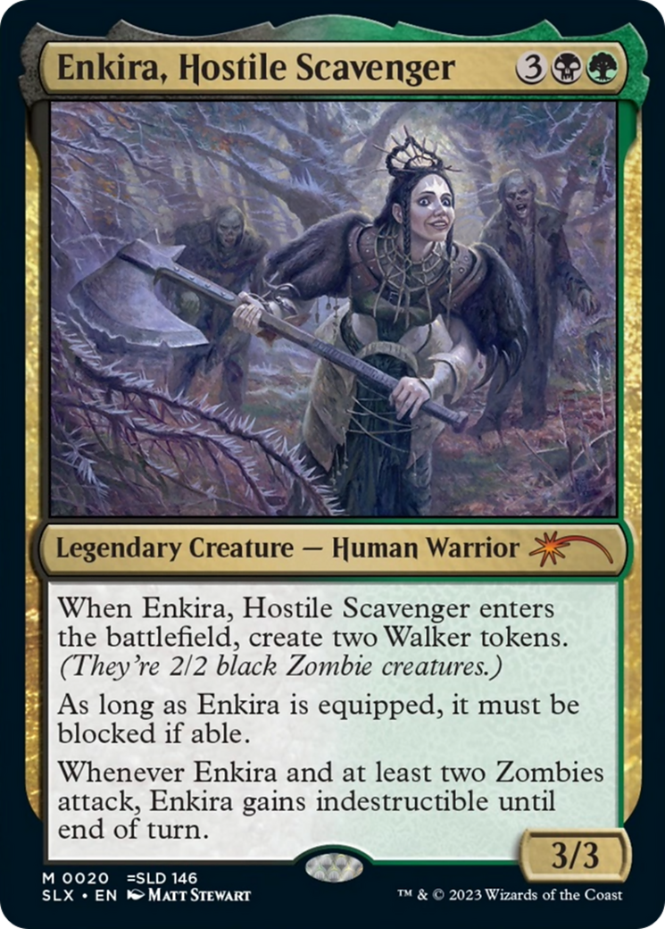 Enkira, Hostile Scavenger [Secret Lair: Universes Within] - Trinity Hobby