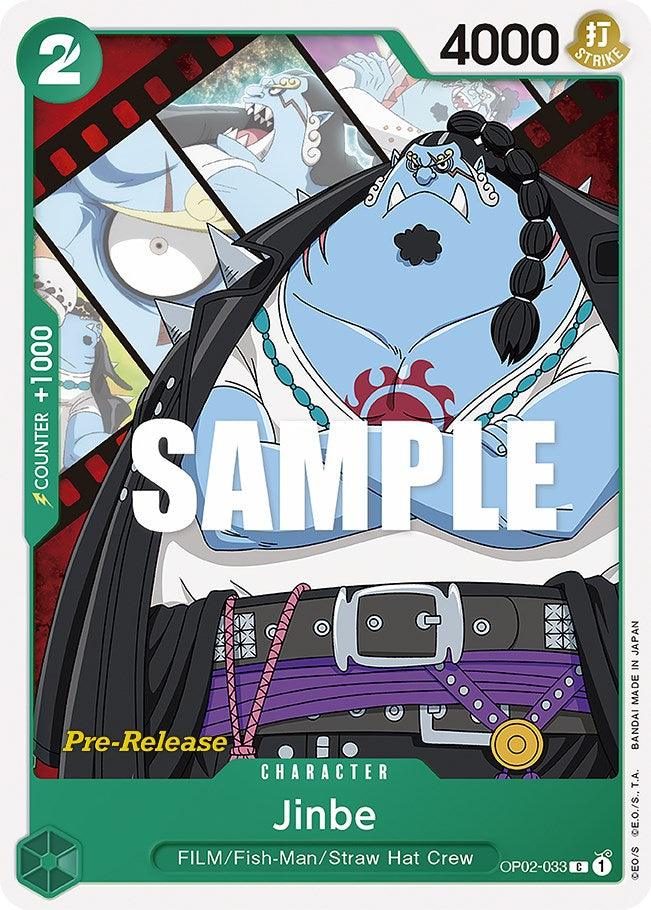 Jinbe [Paramount War Pre-Release Cards] - Trinity Hobby