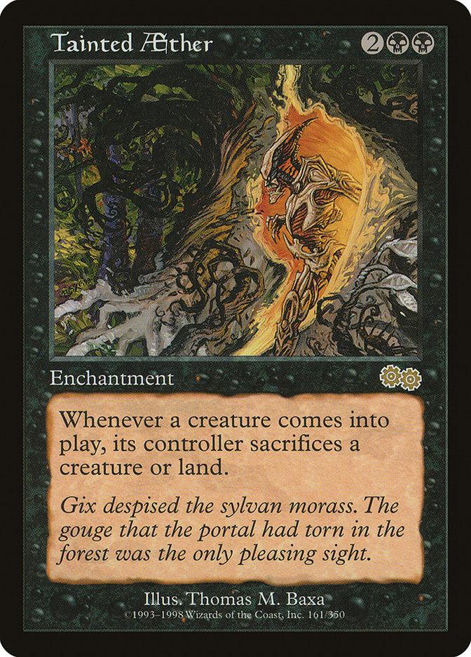 Tainted Aether [Urza's Saga] - Trinity Hobby