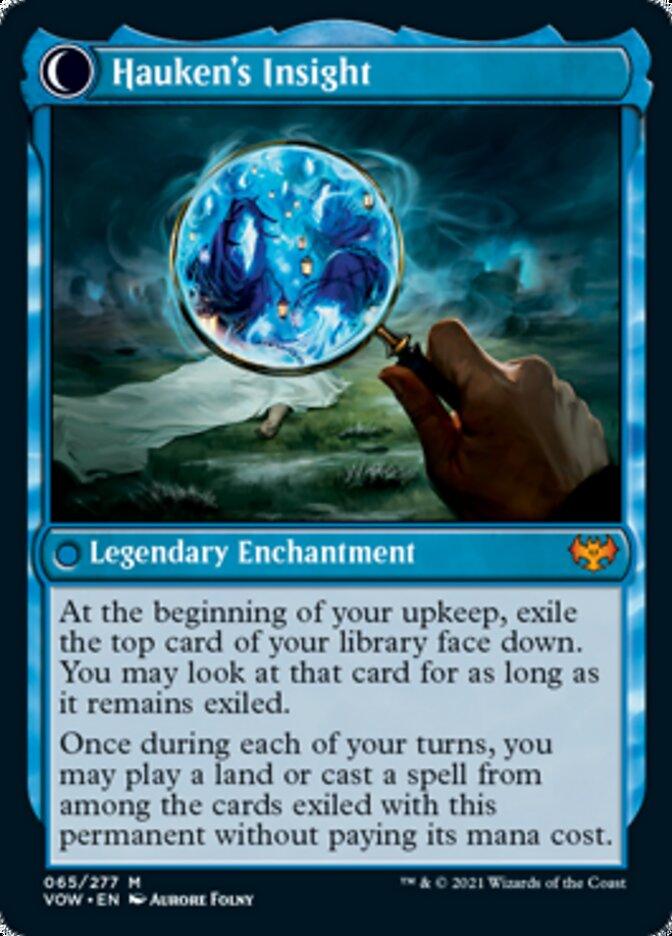 Jacob Hauken, Inspector // Hauken's Insight [Innistrad: Crimson Vow] - Trinity Hobby