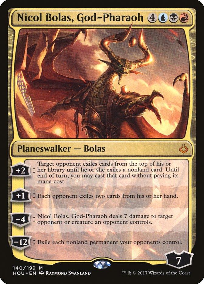 Nicol Bolas, God-Pharaoh [Hour of Devastation] - Trinity Hobby