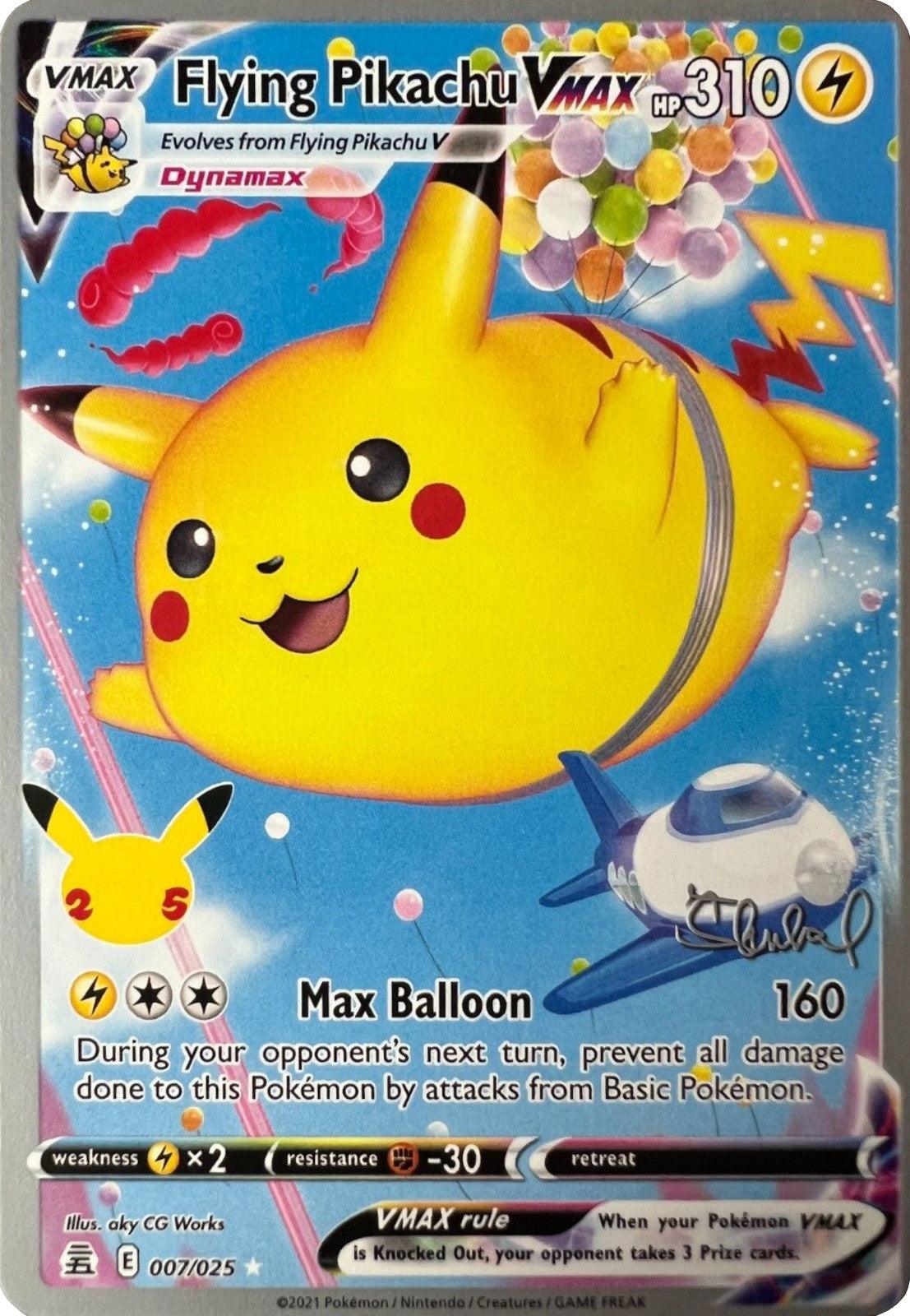 Flying Pikachu VMAX (007/025) (ADP - Ondrej Skubal) [World Championships 2022] - Trinity Hobby