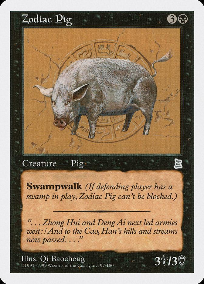 Zodiac Pig [Portal Three Kingdoms] - Trinity Hobby
