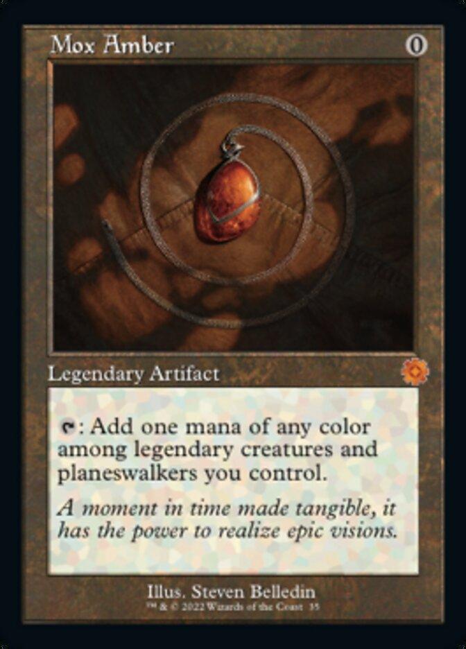 Mox Amber (Retro) [The Brothers' War Retro Artifacts] - Trinity Hobby