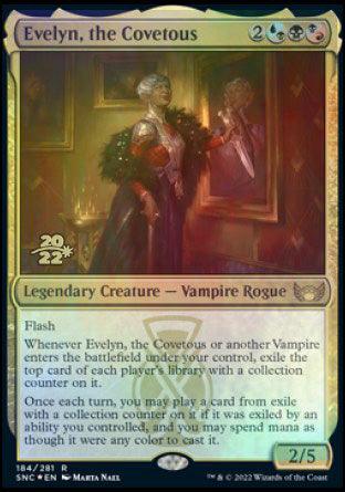 Evelyn, the Covetous [Streets of New Capenna Prerelease Promos] - Trinity Hobby