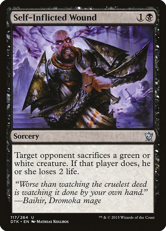 Self-Inflicted Wound [Dragons of Tarkir] - Trinity Hobby