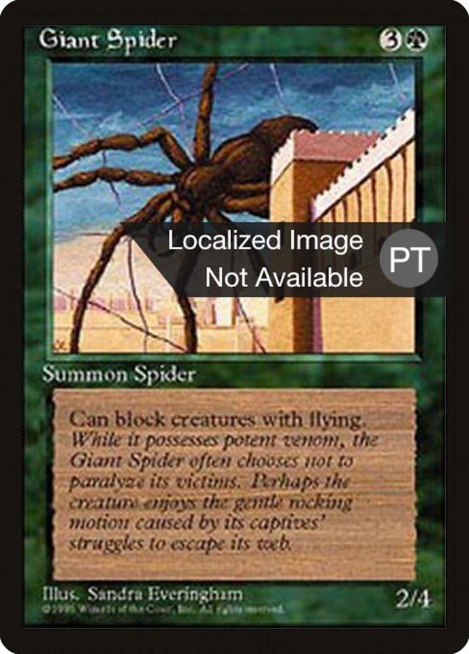 Giant Spider [Fourth Edition (Foreign Black Border)] - Trinity Hobby
