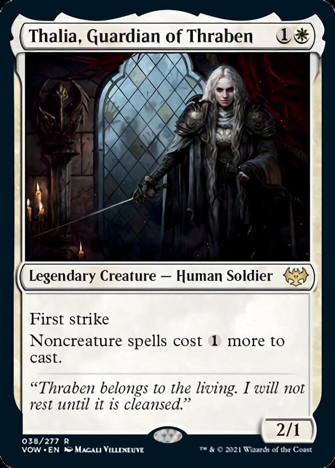 Thalia, Guardian of Thraben [Innistrad: Crimson Vow] - Trinity Hobby