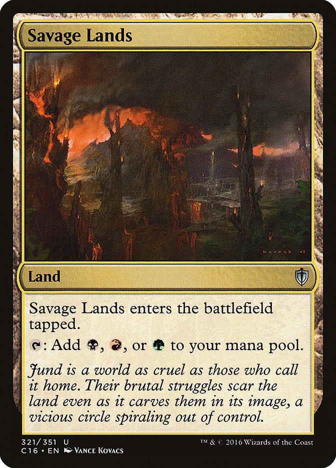 Savage Lands [Commander 2016] - Trinity Hobby
