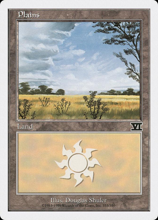 Plains (333) [Classic Sixth Edition] - Trinity Hobby