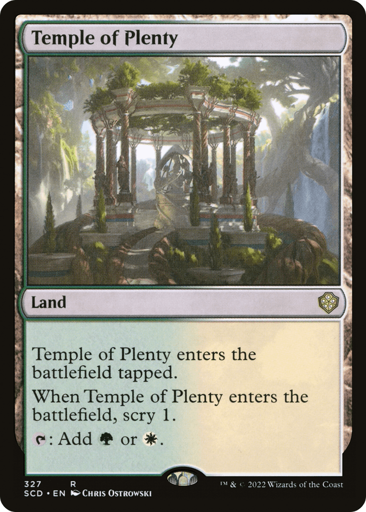 Temple of Plenty [Starter Commander Decks] - Trinity Hobby