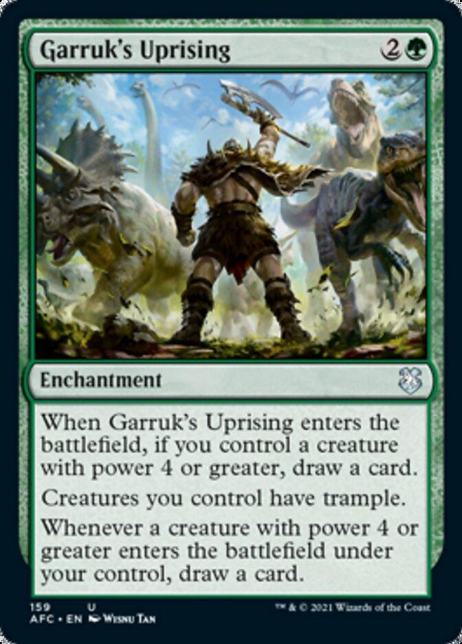 Garruk's Uprising [Dungeons & Dragons: Adventures in the Forgotten Realms Commander] - Trinity Hobby