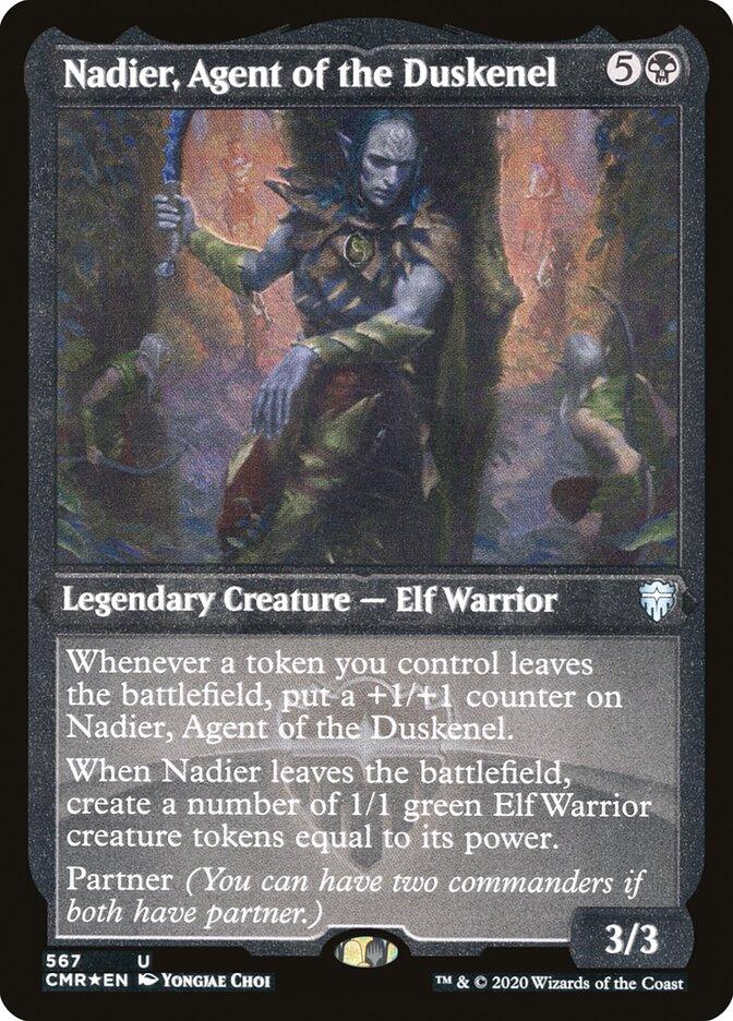Nadier, Agent of the Duskenel (Etched) [Commander Legends] - Trinity Hobby