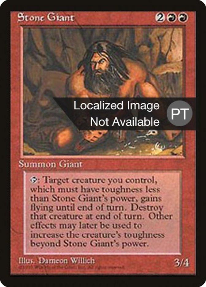 Stone Giant [Fourth Edition (Foreign Black Border)] - Trinity Hobby