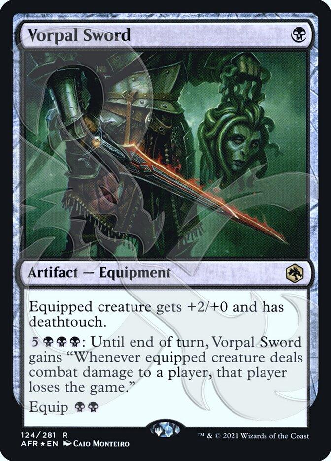 Vorpal Sword (Ampersand Promo) [Dungeons & Dragons: Adventures in the Forgotten Realms Promos] - Trinity Hobby
