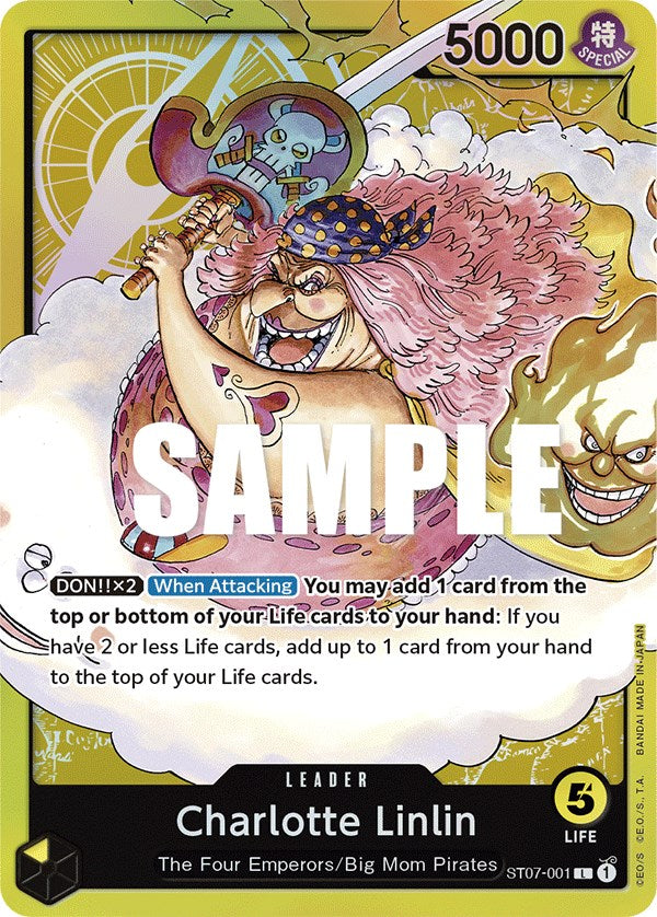 Charlotte Linlin (ST07-001) - [Starter Deck 7: Big Mom Pirates] Foil - Trinity Hobby