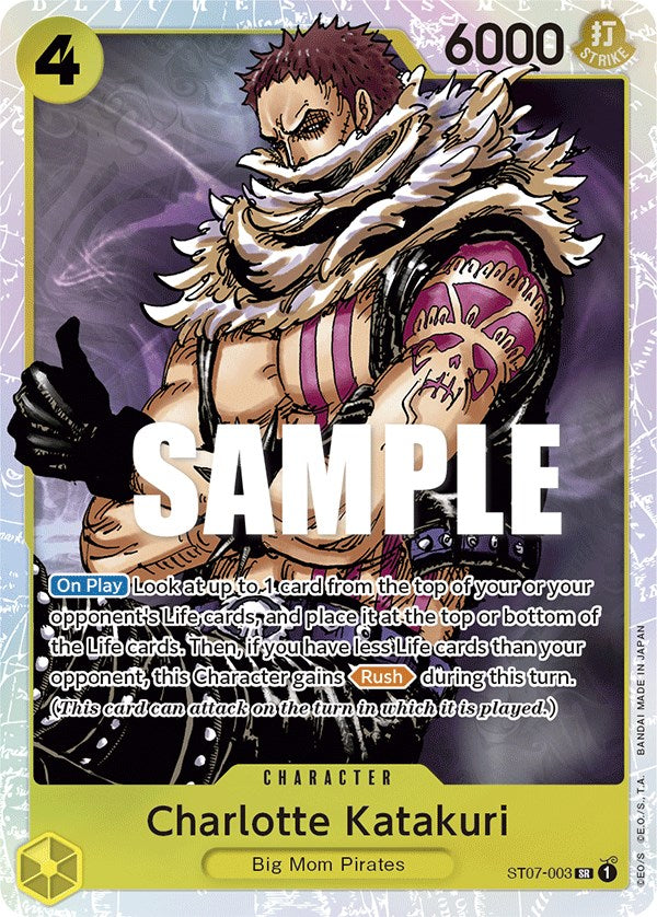 Charlotte Katakuri (ST07-003) - [Starter Deck 7: Big Mom Pirates] Foil - Trinity Hobby