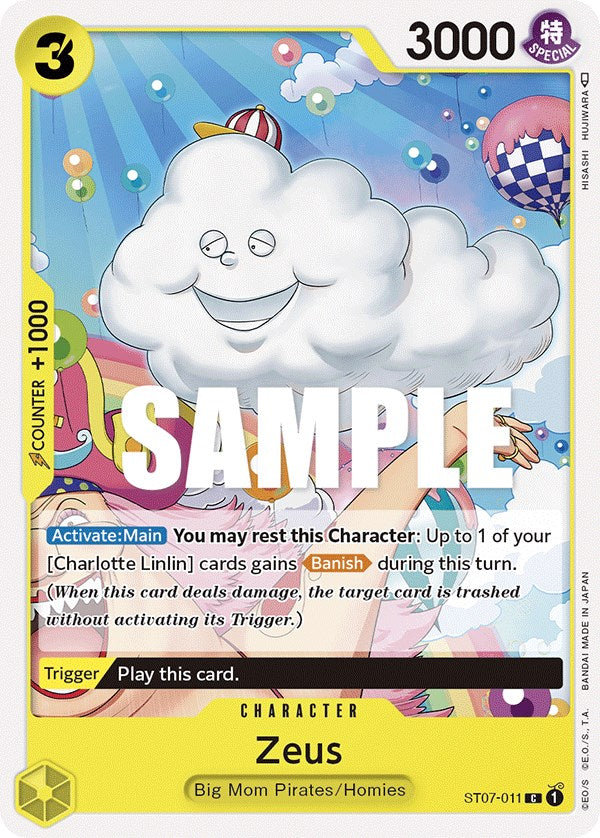 Zeus (ST07-011) - [Starter Deck 7: Big Mom Pirates] - Trinity Hobby