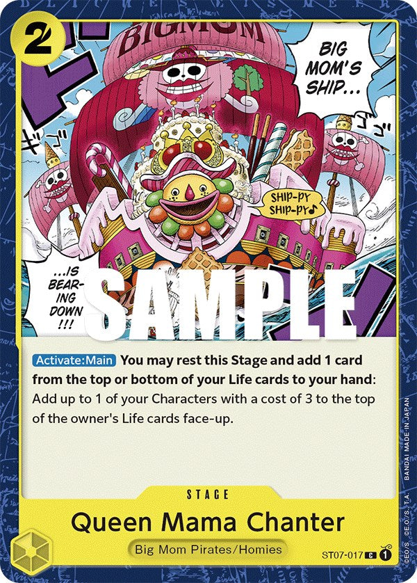 Queen Mama Chanter (ST07-017) - [Starter Deck 7: Big Mom Pirates] - Trinity Hobby