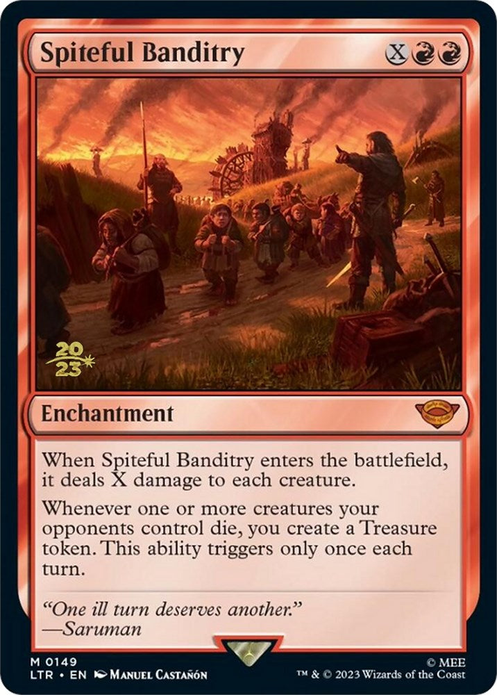 Spiteful Banditry [The Lord of the Rings: Tales of Middle-Earth Prerelease Promos] - Trinity Hobby