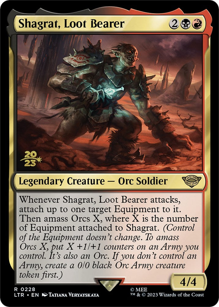 Shagrat, Loot Bearer [The Lord of the Rings: Tales of Middle-Earth Prerelease Promos] - Trinity Hobby