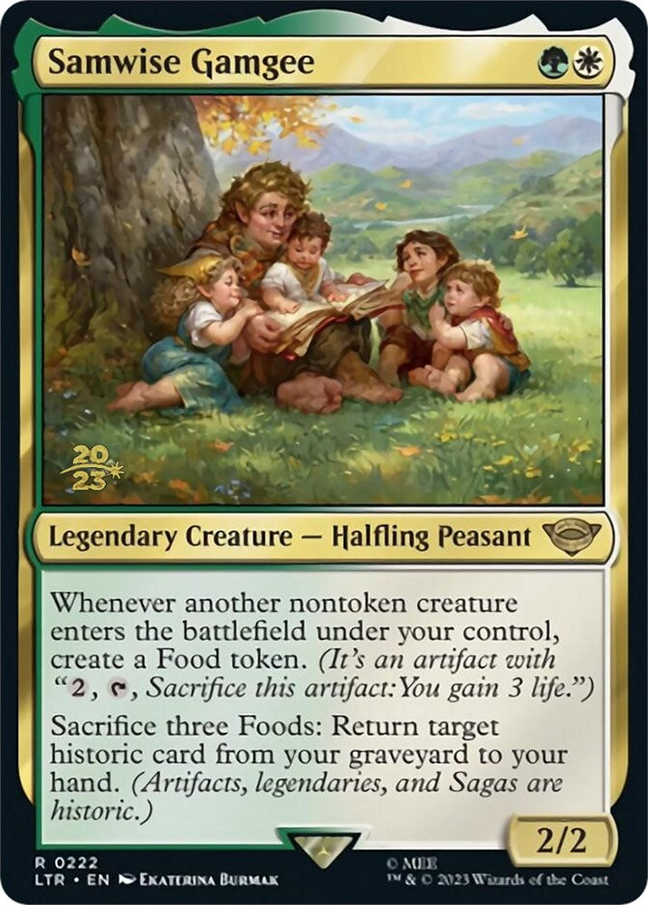 Samwise Gamgee [The Lord of the Rings: Tales of Middle-Earth Prerelease Promos] - Trinity Hobby